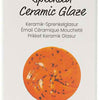 Creativ company vernis céramique moucheté 999-1060 c soleil orange opaque - 60ml