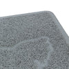 Trixie tapis de litière pour chat silhouette de chat PVC gris clair