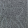 Trixie tapis de litière pour chat silhouette de chat PVC gris clair