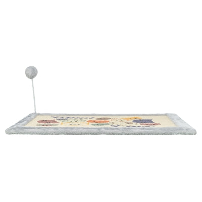 Tapis à gratter Trixie mimi avec jouet gris