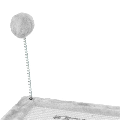 Tapis à gratter Trixie mimi avec jouet gris