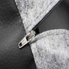 Bia lit artificiel en cuir couverture de chien panier noir