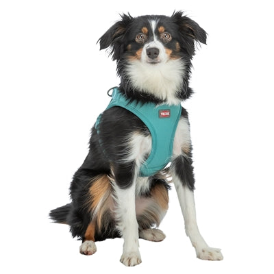 Harnais pour chien Trixie Urban Vest en maille aqua