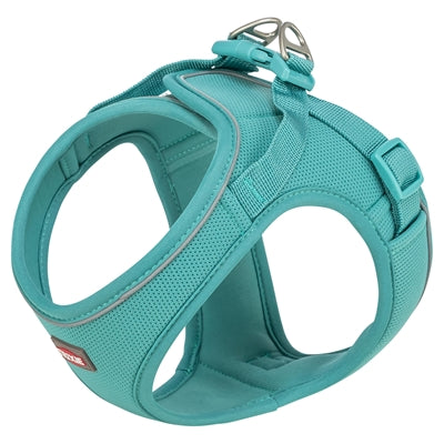 Harnais pour chien Trixie Urban Vest en maille aqua