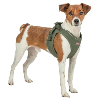 Trixie harnais pour chien gilet urbain maille vert olive