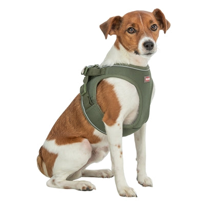 Trixie harnais pour chien gilet urbain maille vert olive