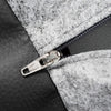 Bia lit artificiel en cuir couverture de chien panier noir