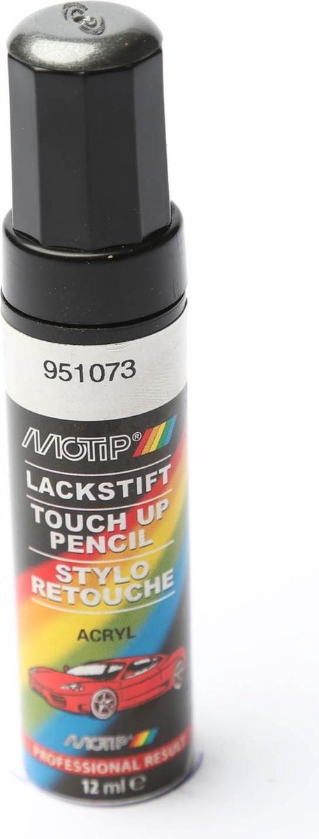 Motip 951073 - stylo peinture automobile - gris métallisé - 12 ml