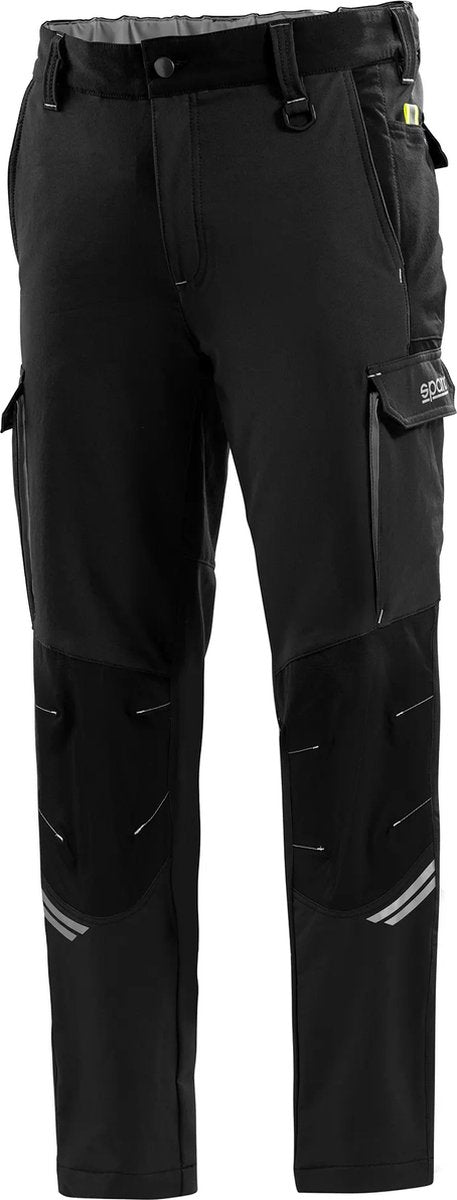 Sparco pantalon de travail tech oregon - noir - gris - m