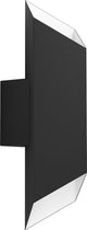 Applique d'extérieur Eglo spiazzina - LED - 35,5 cm - noir et blanc