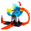 Ensemble de jeu d'attaque de gorilles de la ville Hot Wheels et voiture jouet