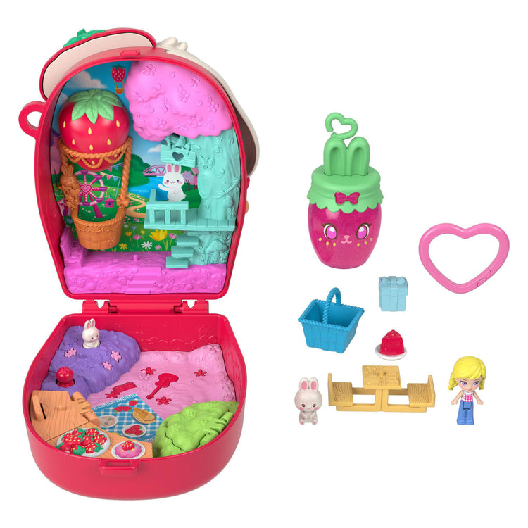 Pic Polly Pocket - Ensemble de jeu compact Knick du lapin