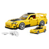 Hot Wheels Brick Shop Speed ​​​​Series 2007 Honda S2000 1:32 Ensemble de construction - 257 pièces.
