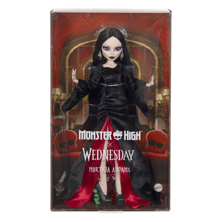 Poupée de collection Monster High mercredi - Morticia Addams