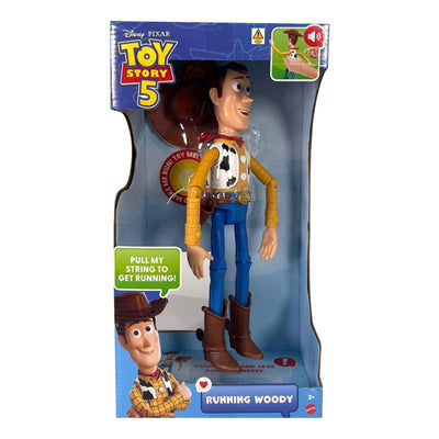 Mattel Disney et Pixar Toy Story 5 figurine articulée Woody courant de 30 cm - plus de 50 sons - Néerlandais