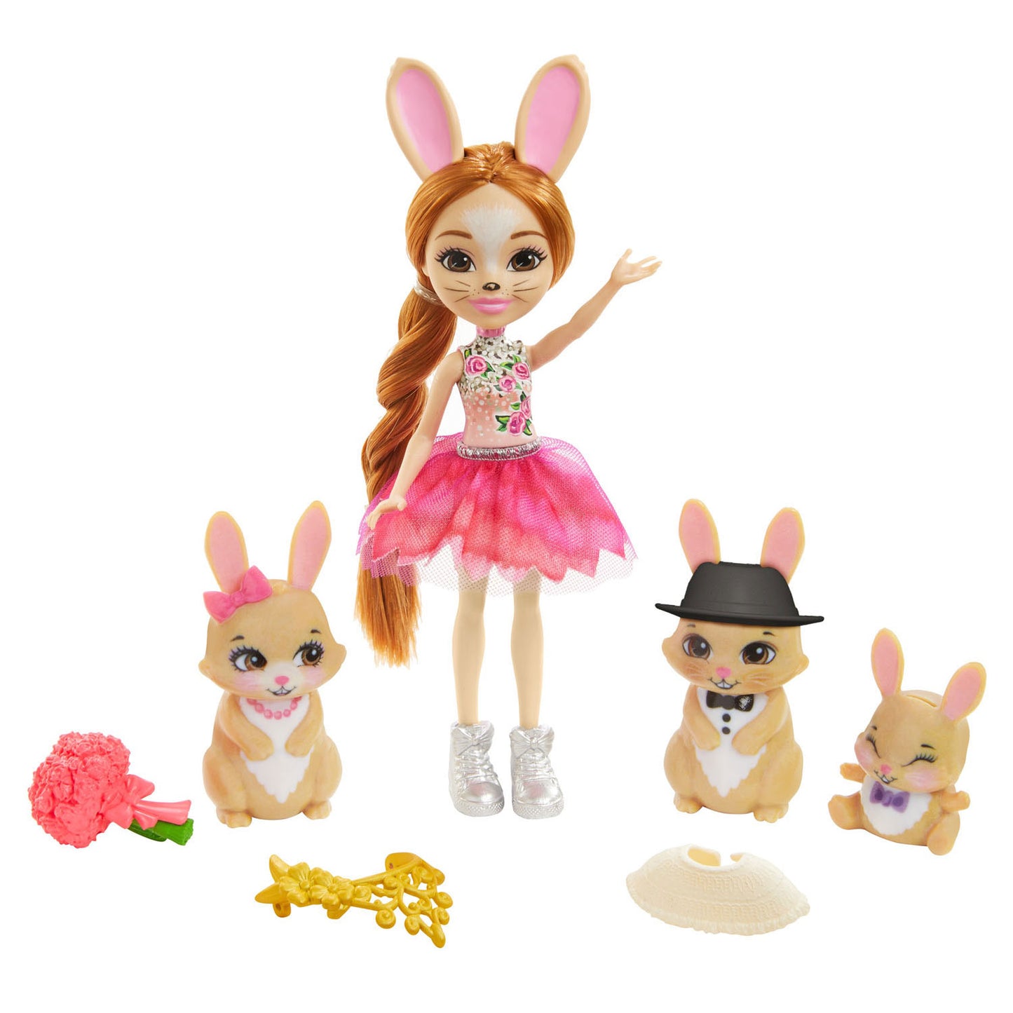 Mattel Enchantimals Rabbits Famille