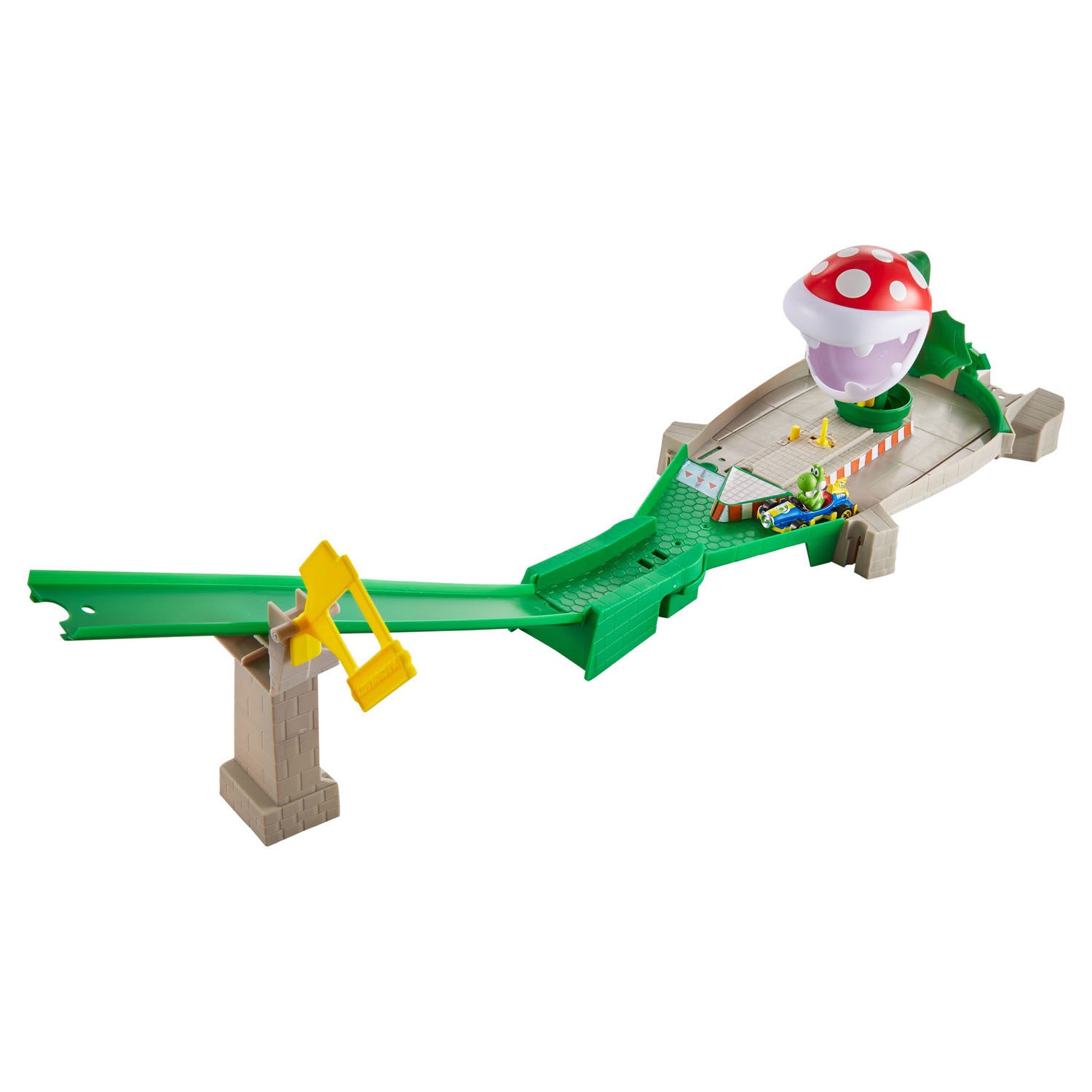 Roues chaudes de la plante Mario Kart Piranha Racebaan