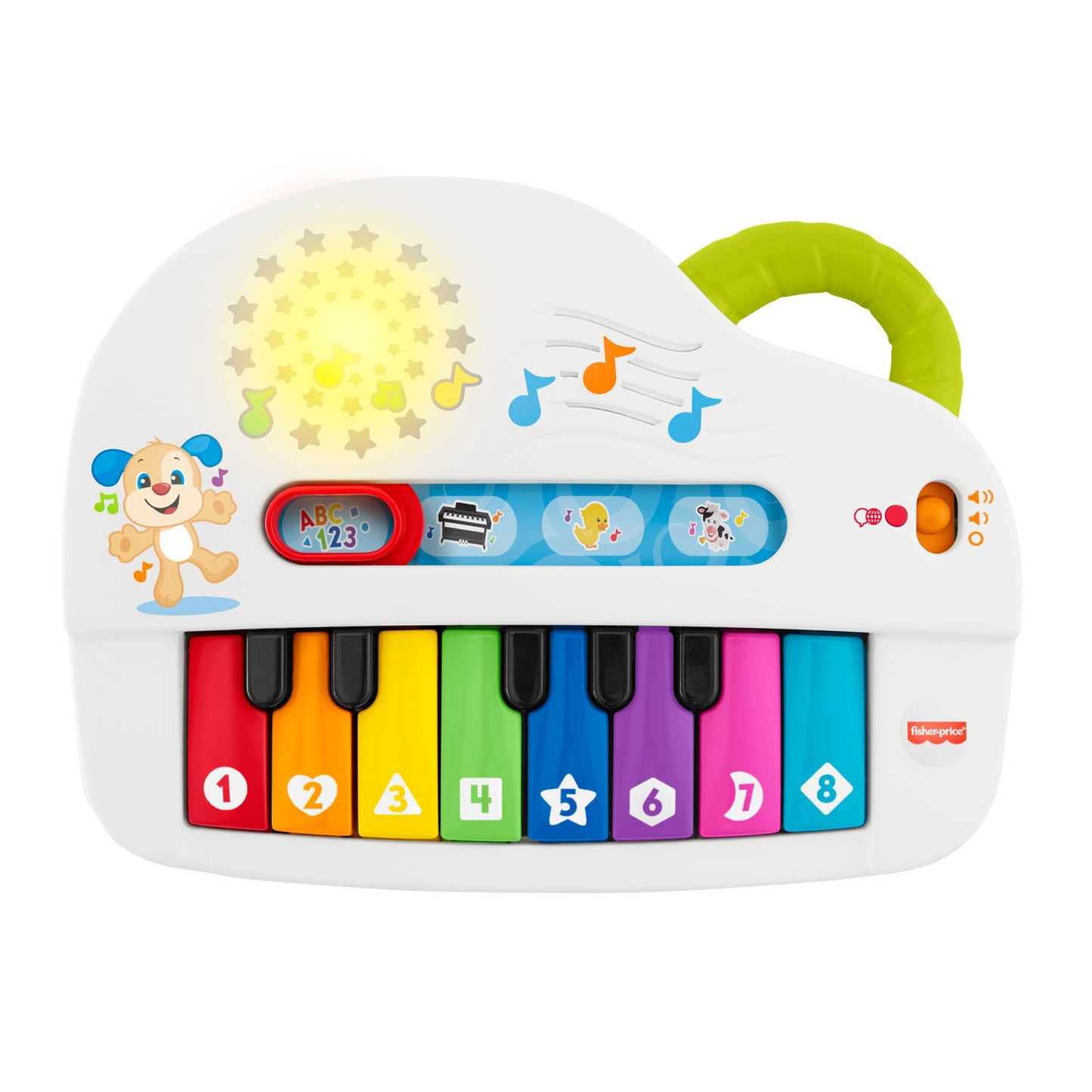 Fisher Price Learning Pleasage Silly sonne Piano Light-Up
