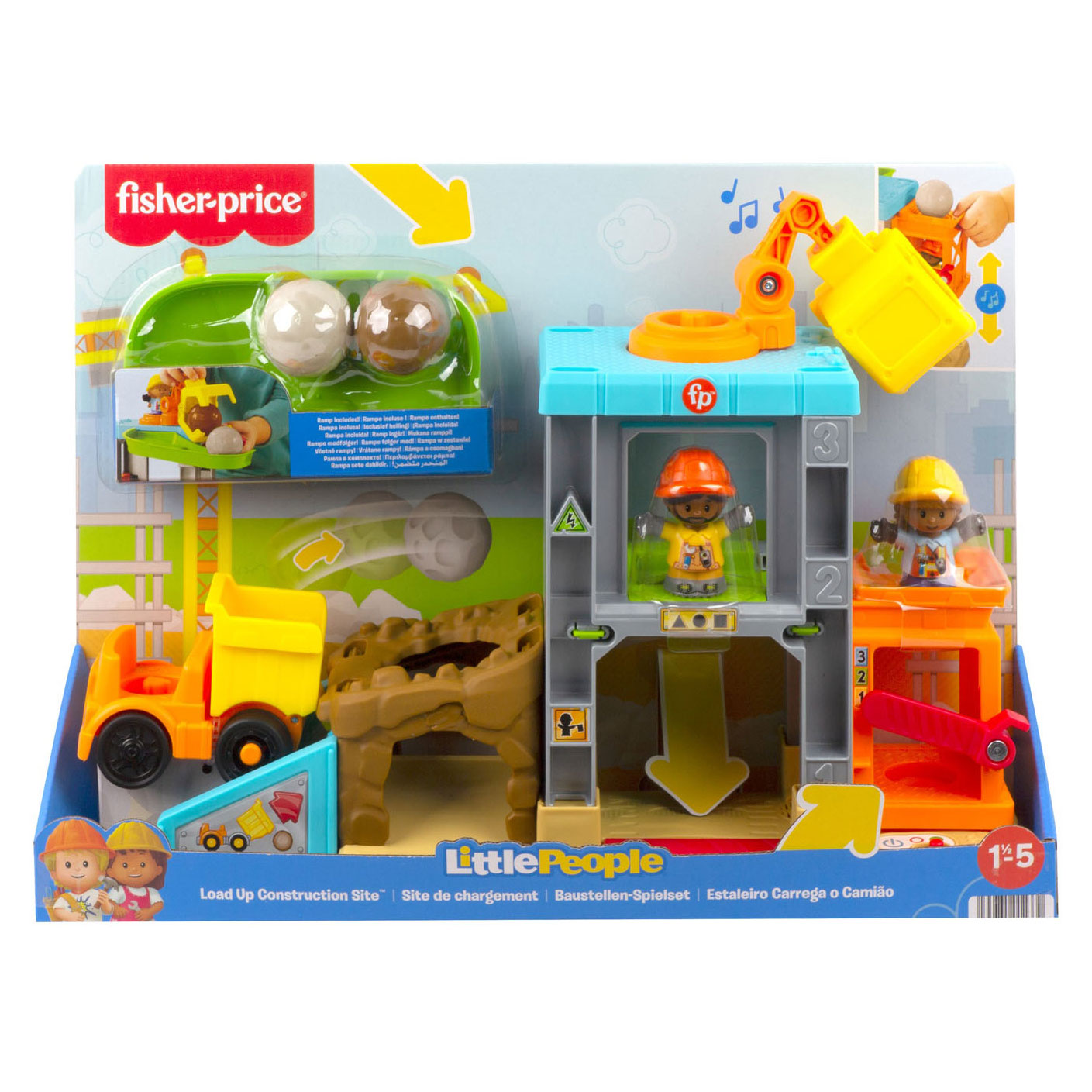 Fisher Price Petit personnes apprend à charger le chantier de construction