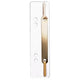 Bandes adhésives rapides carton 34x150mm blanc court