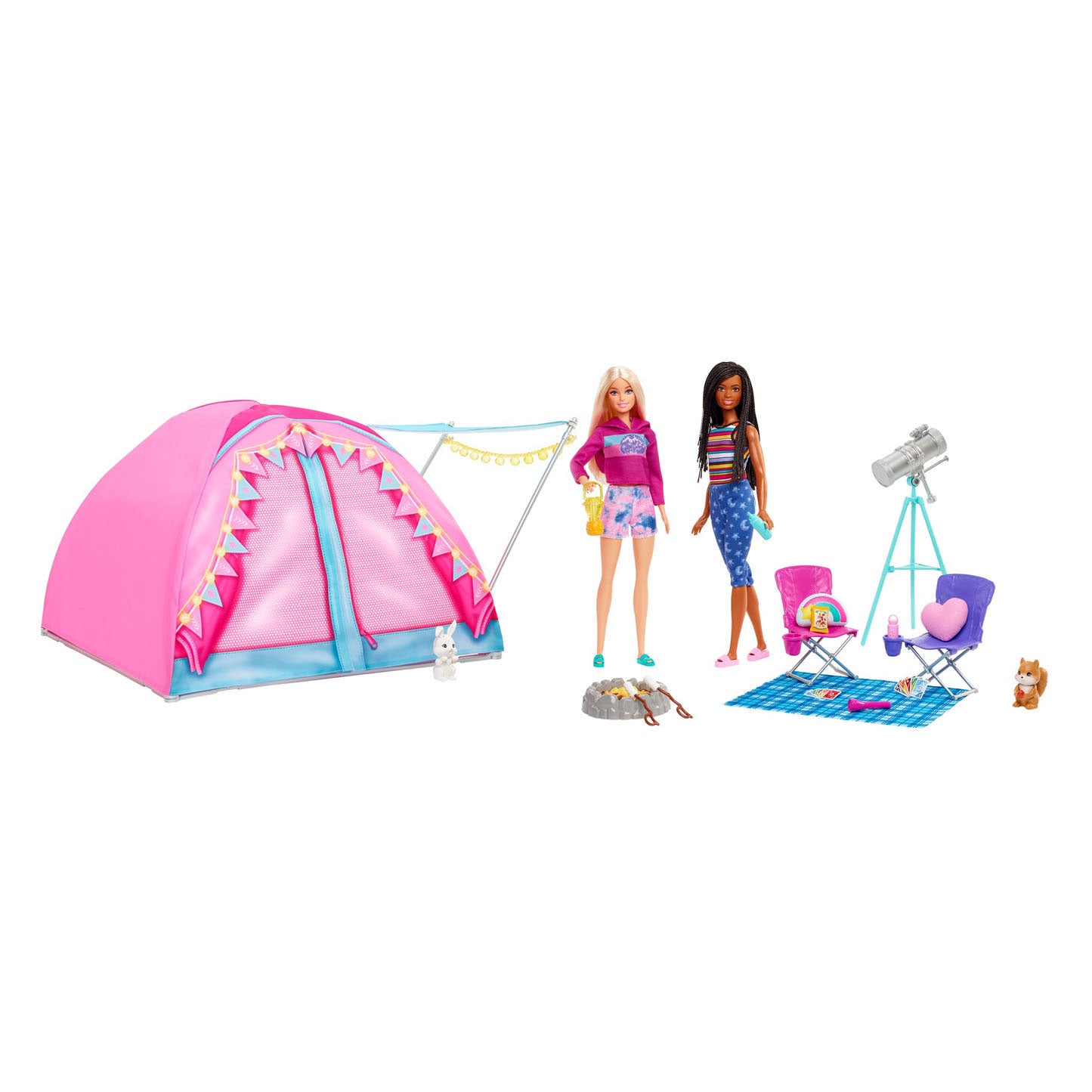 Mattel Let's Go Camping Tent Play Set
