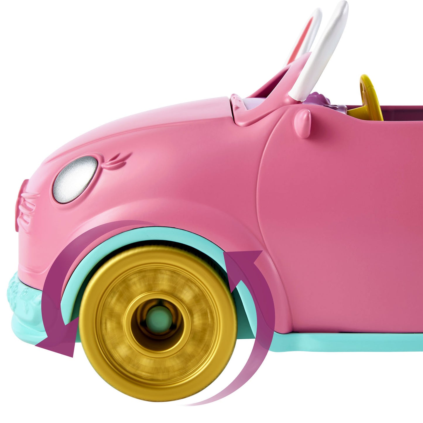 Mattel EnchantImals Lapin avec véhicule