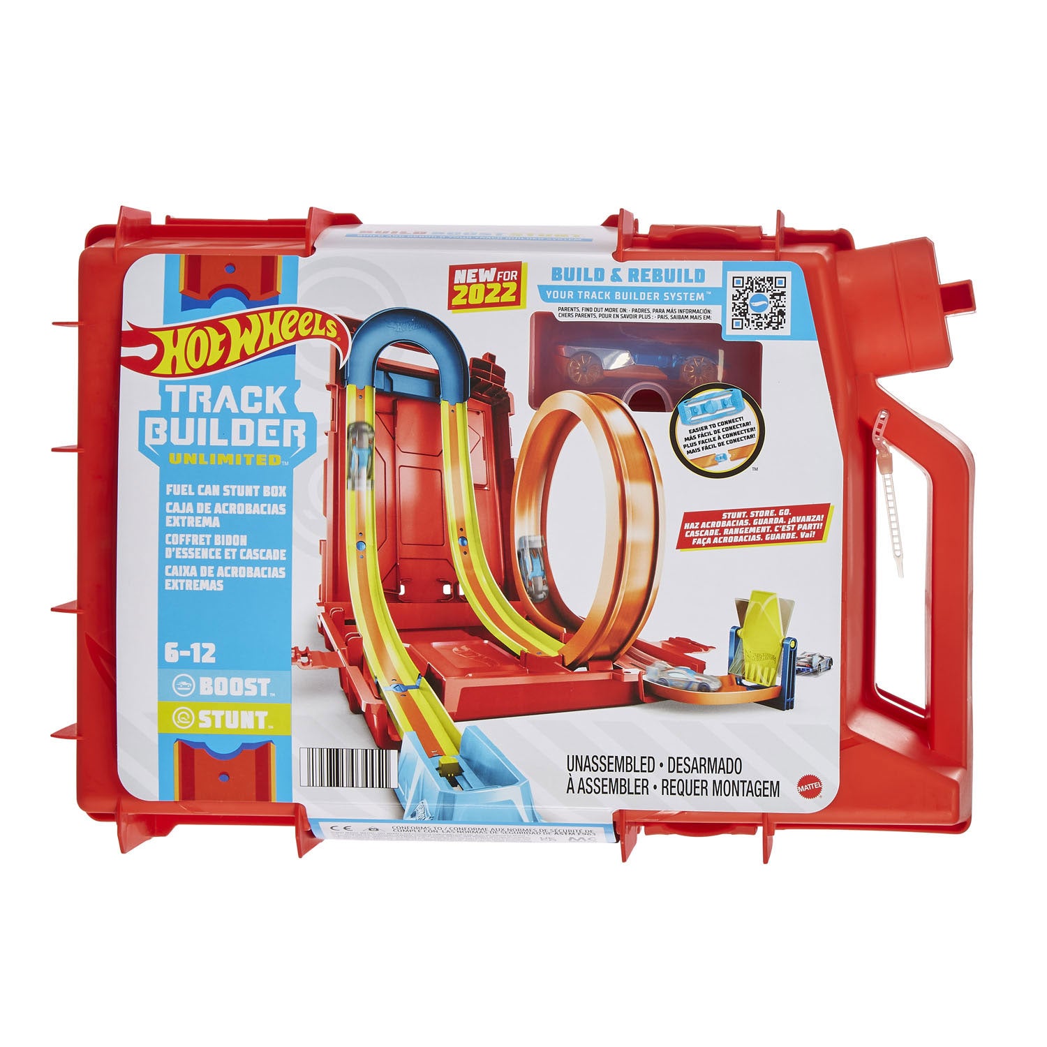 Boîte de cascade illimitée Hot Wheels Track Builder