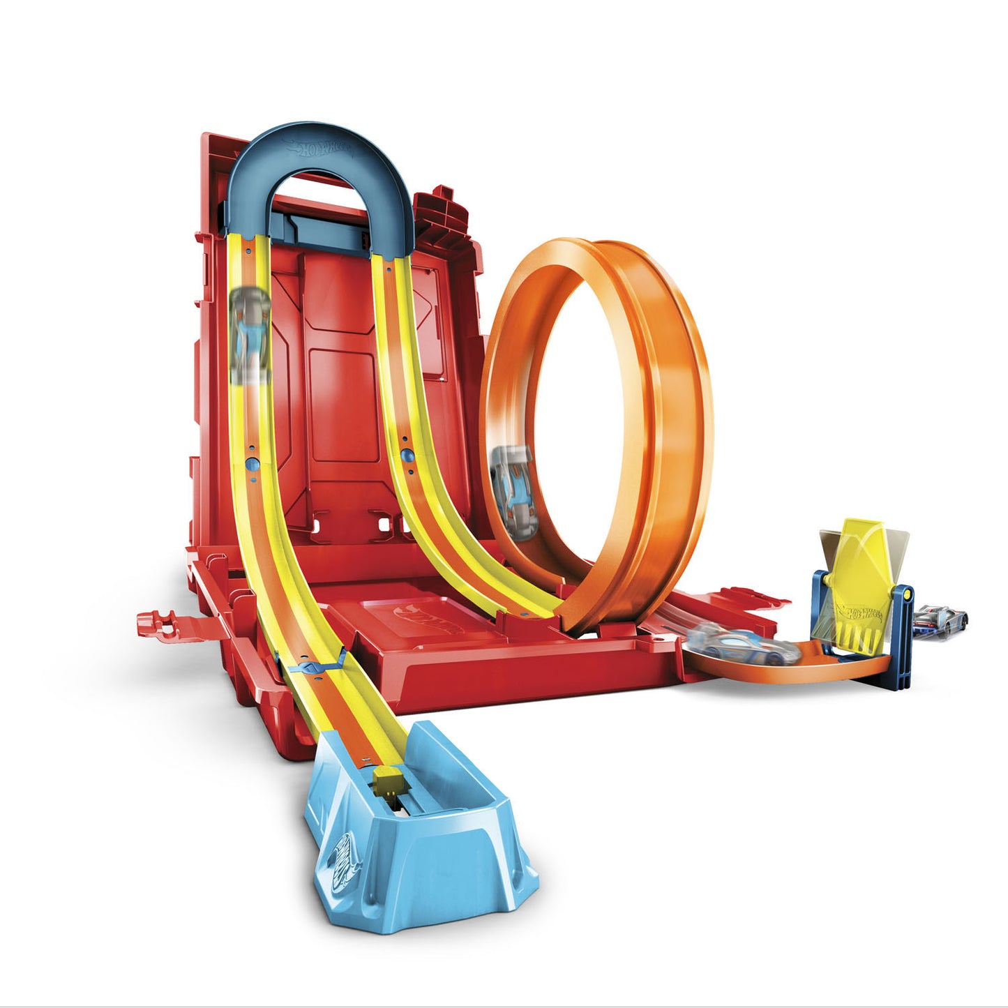 Boîte de cascade illimitée Hot Wheels Track Builder