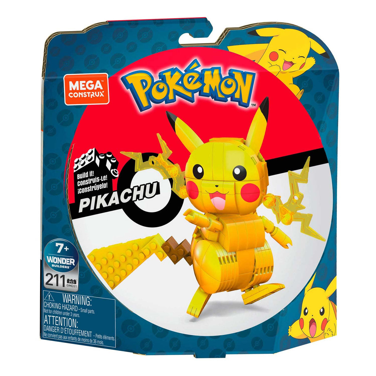 Mattel Mega Conspirux Bouwset Pikachu