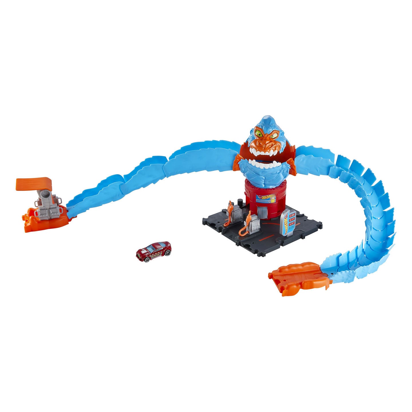 Mattel City Nemesis Lab Station de gaz Gorilla Attack