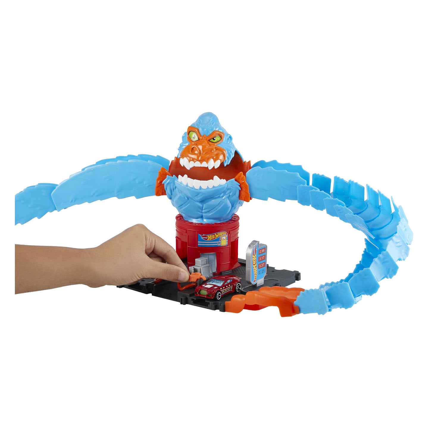 Mattel City Nemesis Lab Station de gaz Gorilla Attack