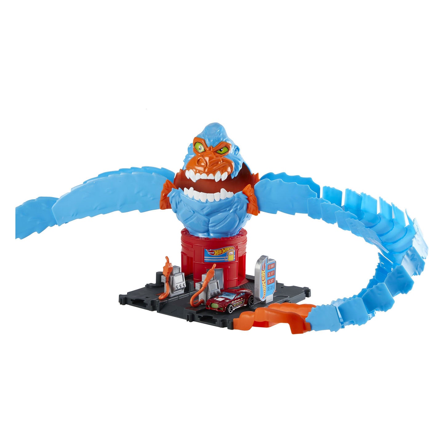 Mattel City Nemesis Lab Station de gaz Gorilla Attack
