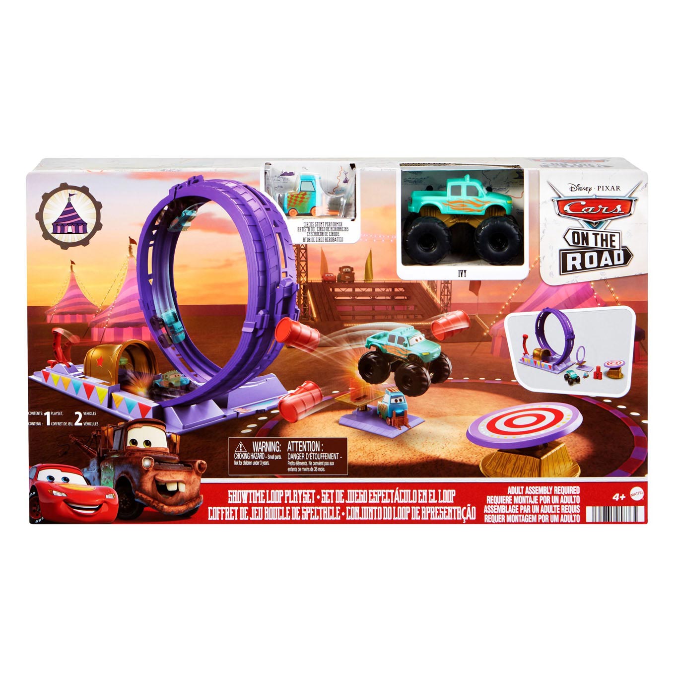Ensemble de jeux de cirque Mattel Pixar