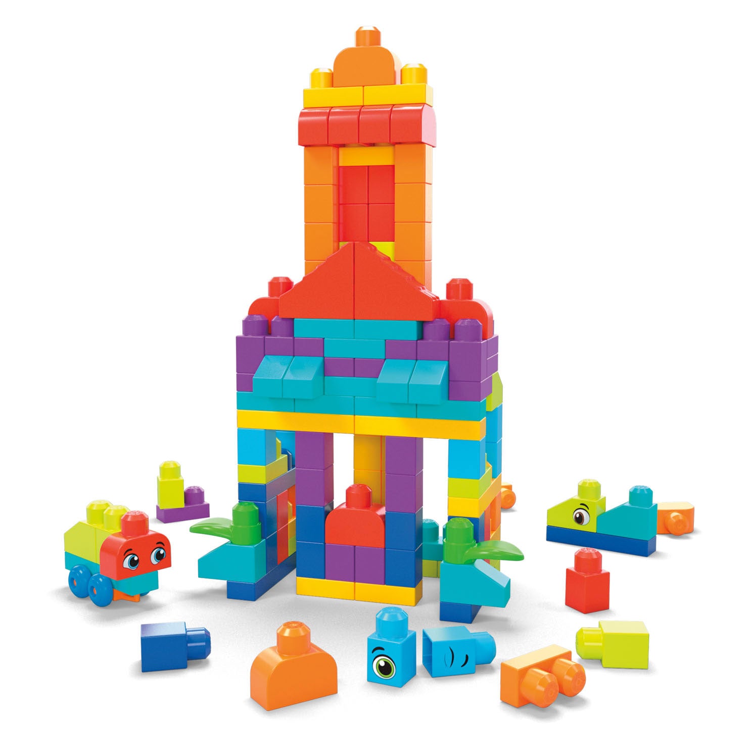 MEGA BLOKS BLOCKS BLACS CONSTRUCTIONS SAGS, 150DLG.