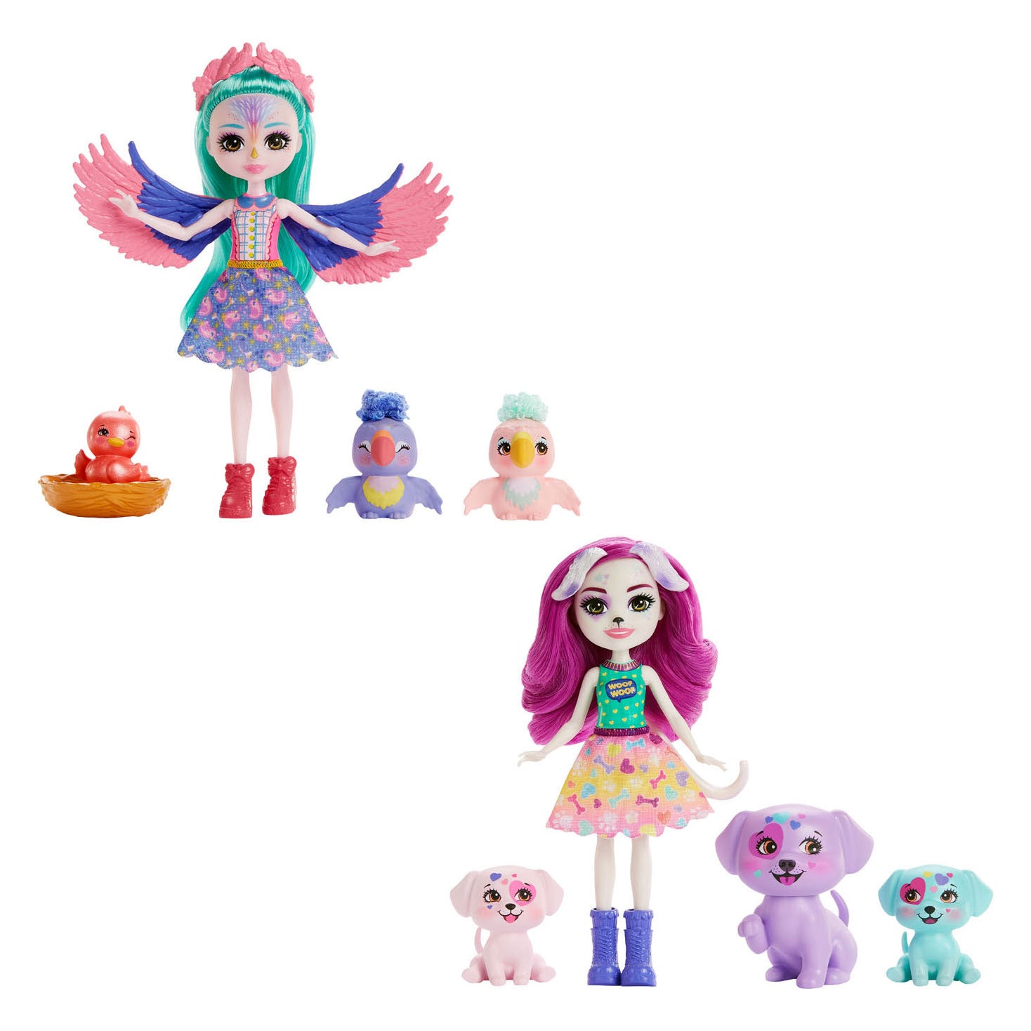 Mattel Enchantimals City Tails pop avec des amis animaux