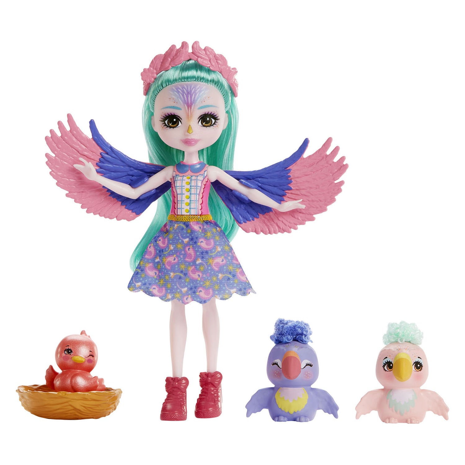 Mattel Enchantimals City Tails Pop Filia Vink et Tropic