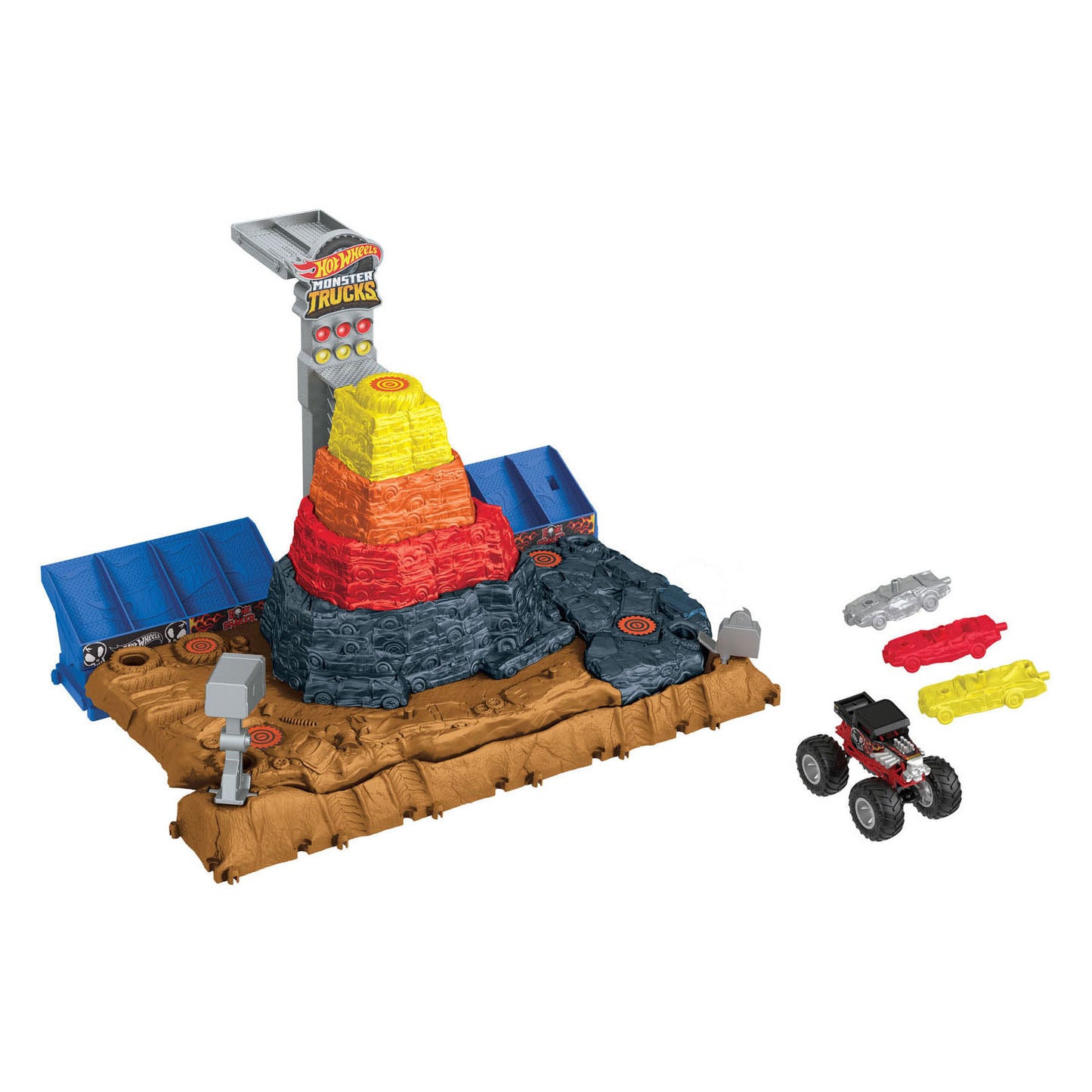Hot Wheels Arena Smashers Matin Event Bone Shaker's Ultimate Crush Yard