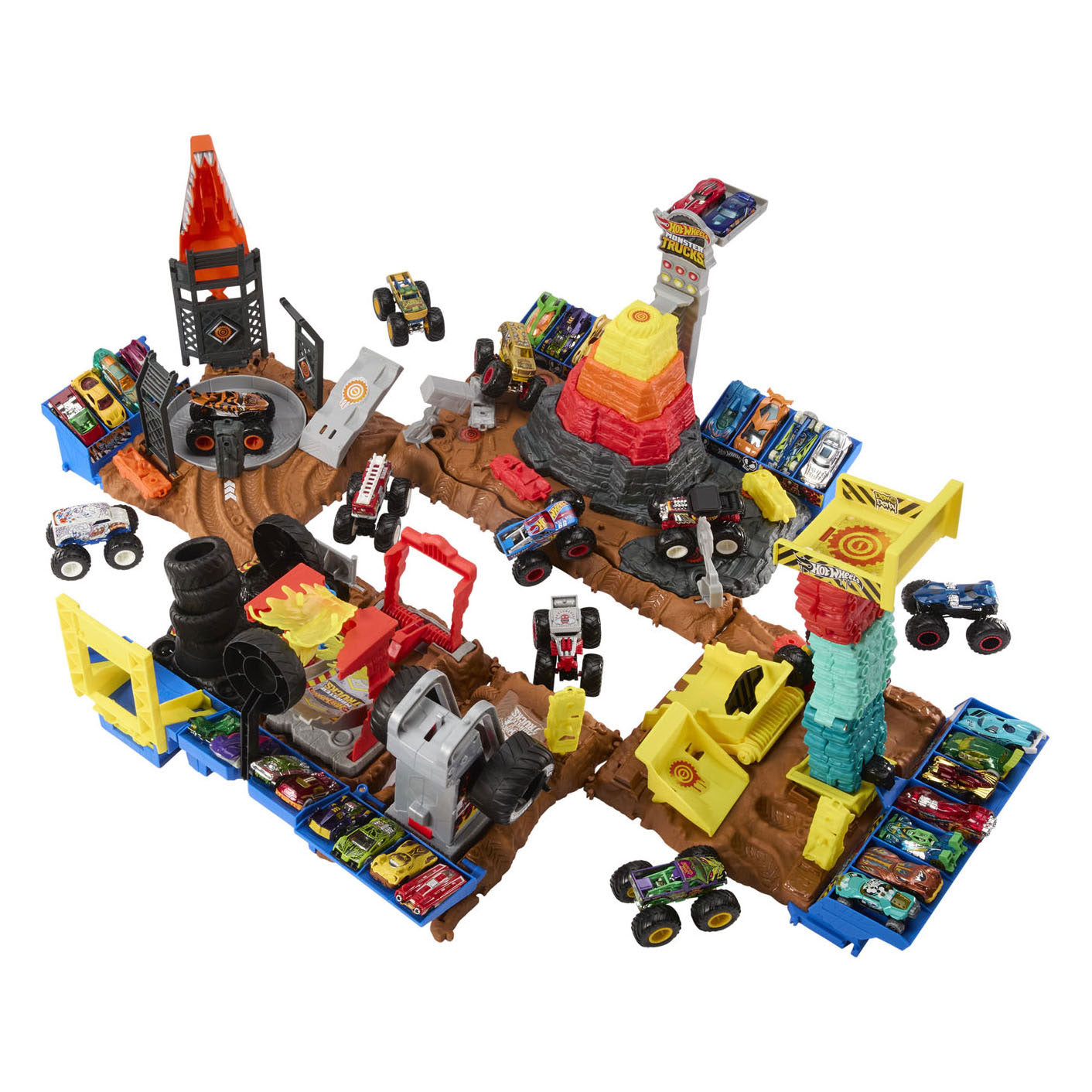Hot Wheels Arena Smashers Matin Event Bone Shaker's Ultimate Crush Yard