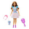 Mattel ma première brune avec chaton
