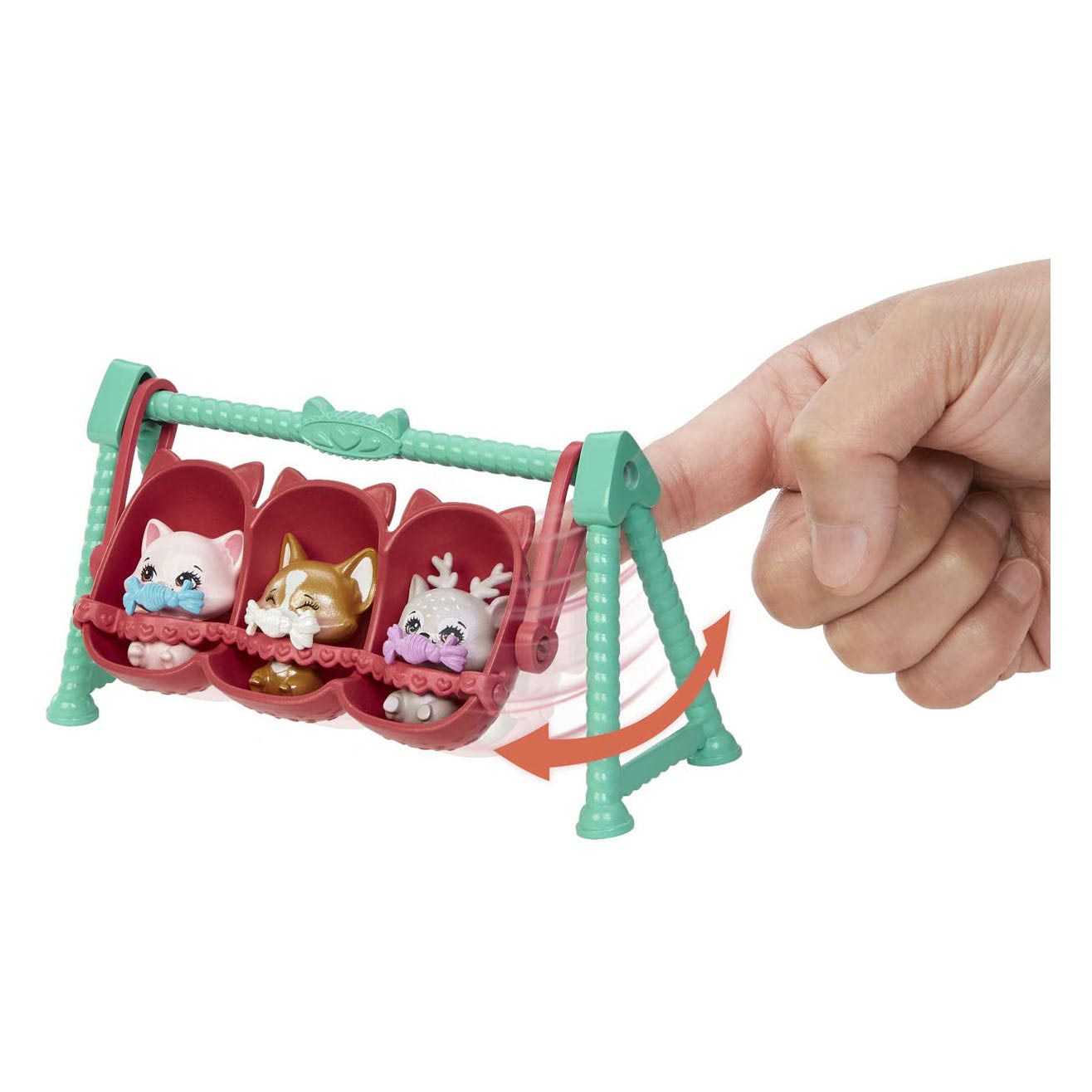 Mattel enchandimals bébé meilleurs amis pop crizia corgi and show