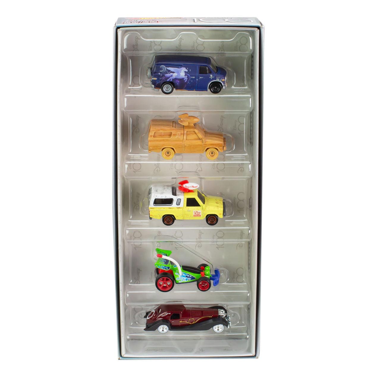 Disney Hot Wheels Pixar Auto's 100th Anniversary set, 5st.
