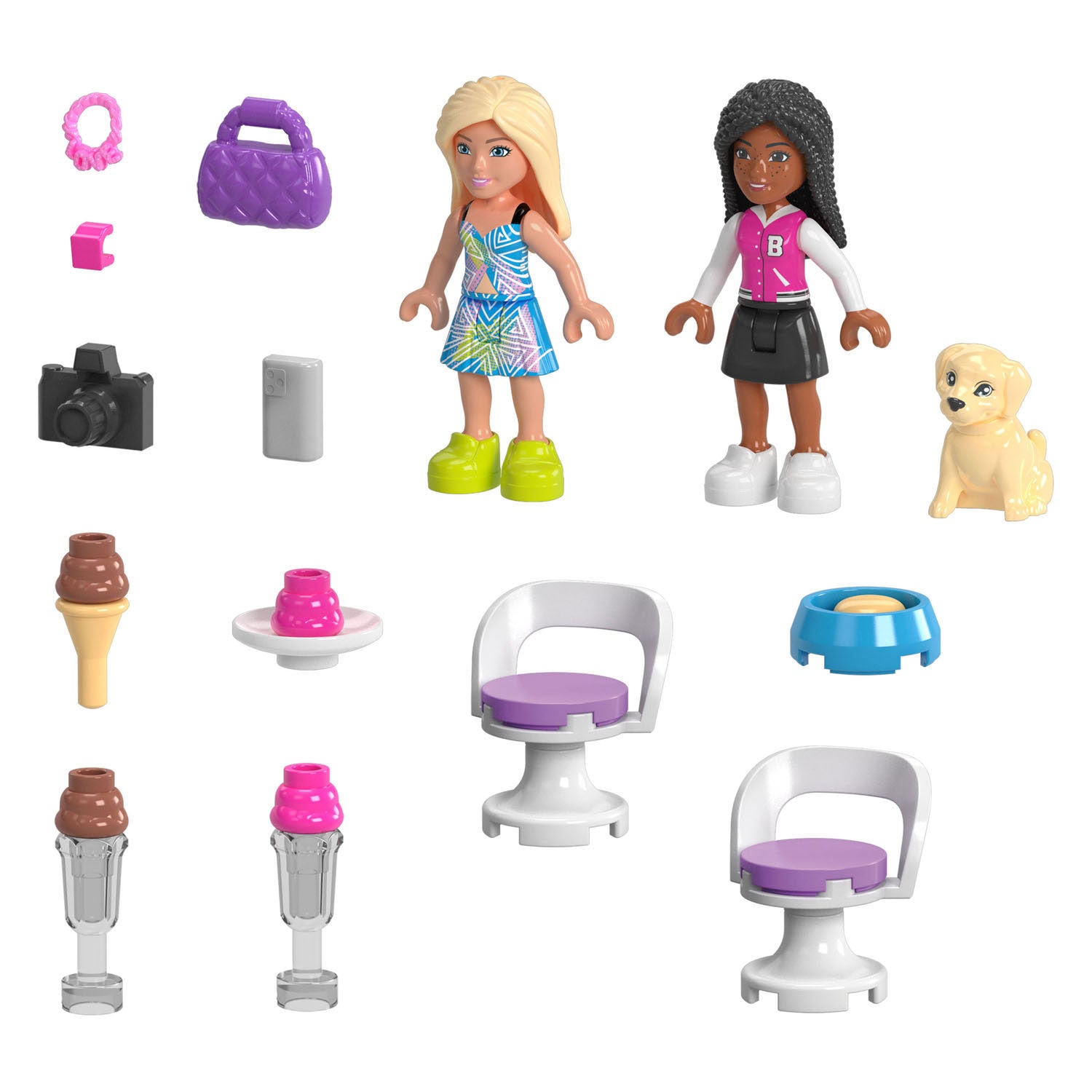 Mattel Mega Ice Cream Stand Construction Set, 226dlg.