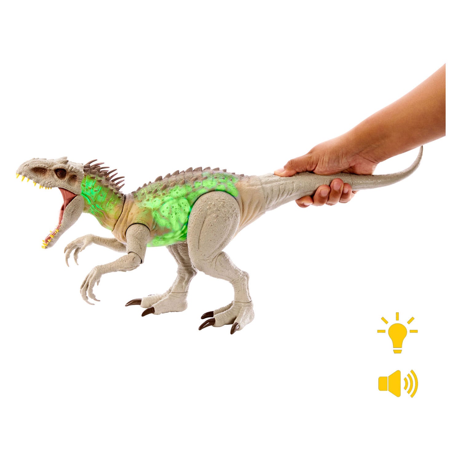 Mattel Jurassic World Camouflage et combats Indominus Rex Speel Figure