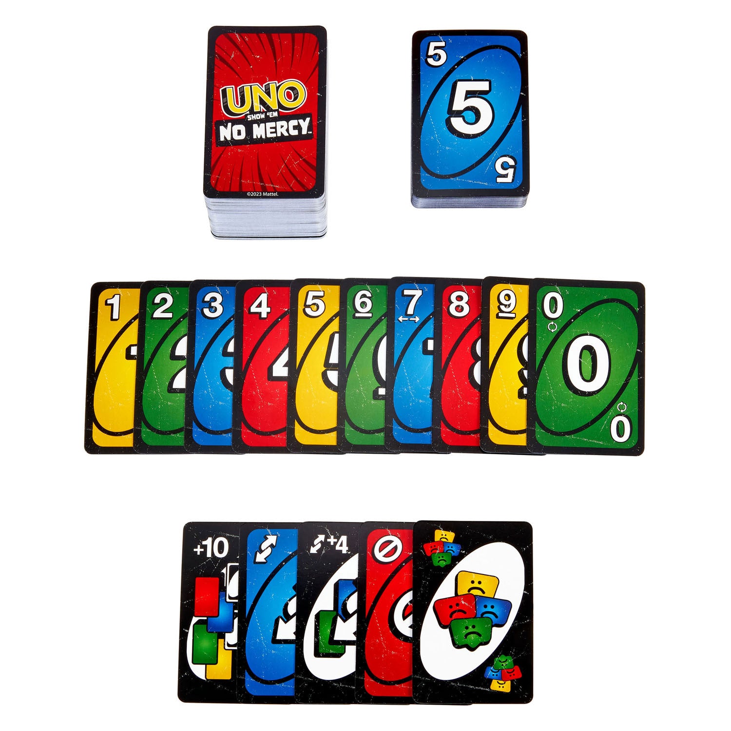 Mattel Uno Show 'Em pas Mercy Kaarstpel