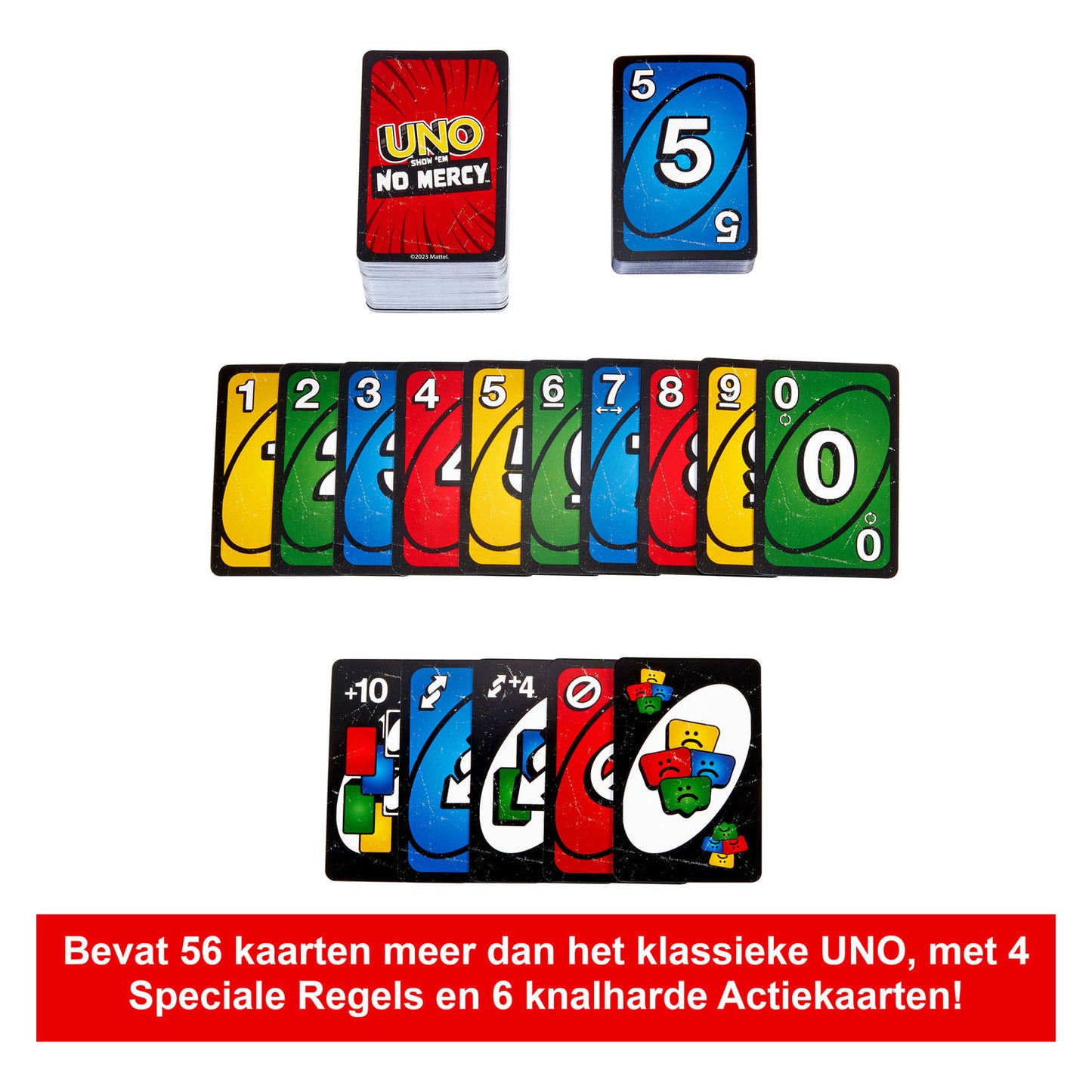 Mattel Uno Show 'Em pas Mercy Kaarstpel