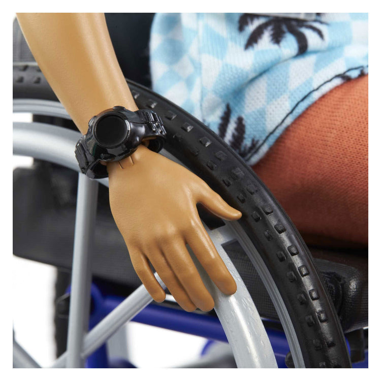 Mattel fashionistas mode pop ken en fauteuil roulant