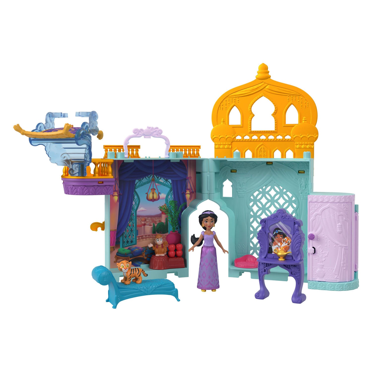 Mattel Princess Staple Stackers Jasmins Palace Play Play Set