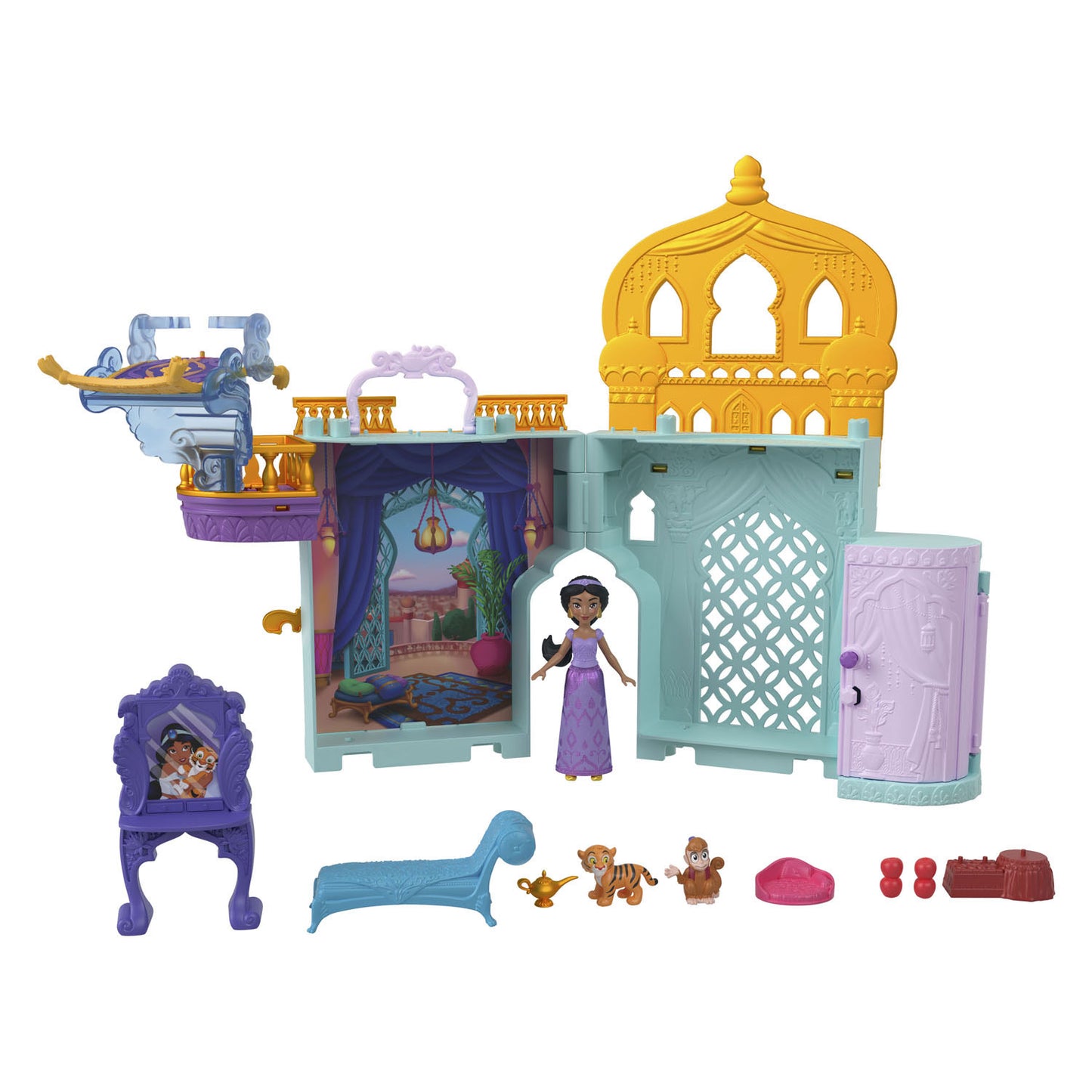 Mattel Princess Staple Stackers Jasmins Palace Play Play Set