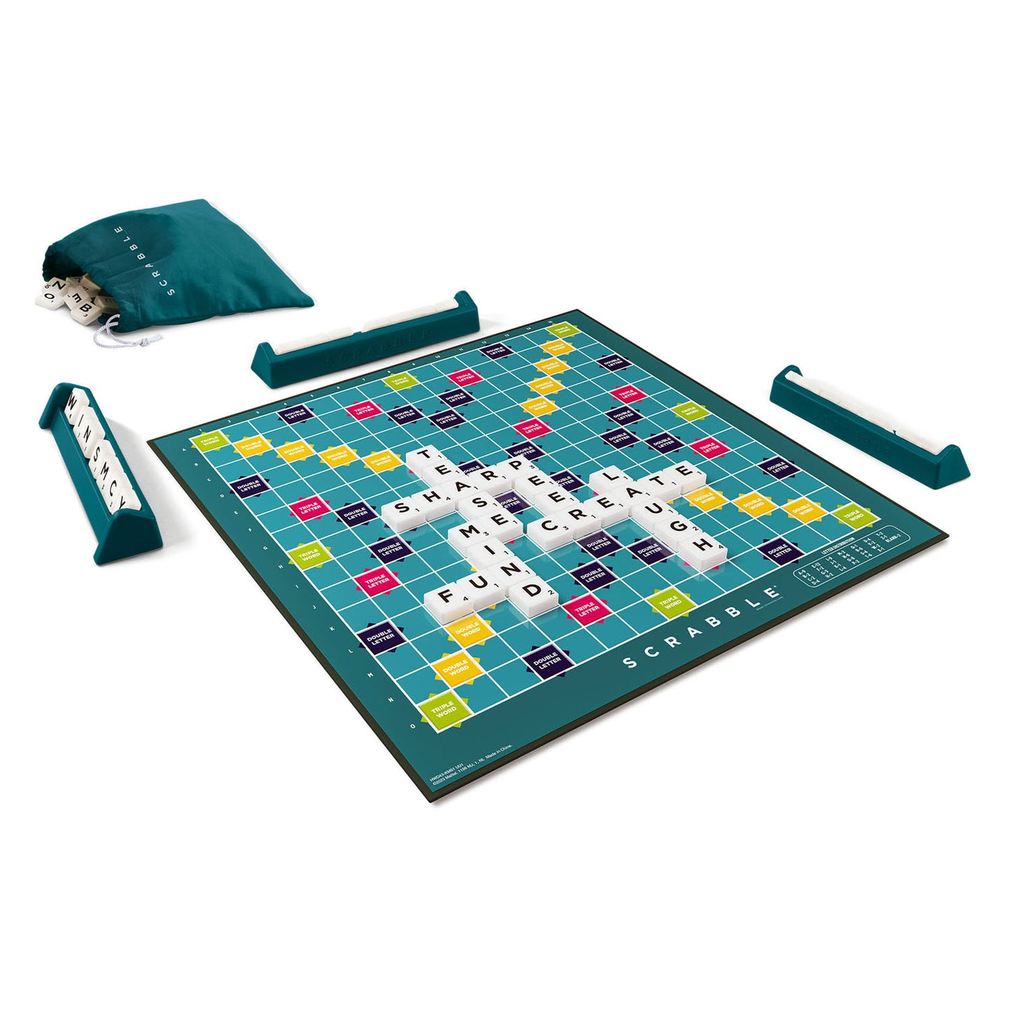Scrabble 2 en 1 Discover Word Freestry of Mattel