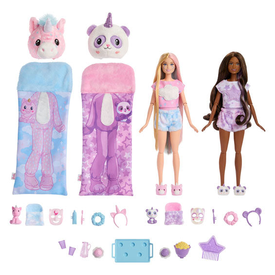Mattel Cutie Reveal Modepop Sleep Party